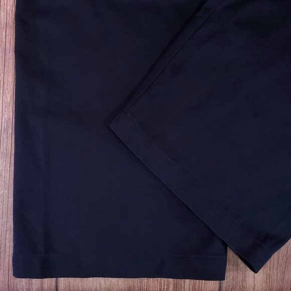 *READ* Vintage St John Sport Pants Womens Size 2 Wide Leg Cropped Navy Blue - Picture 8 of 13